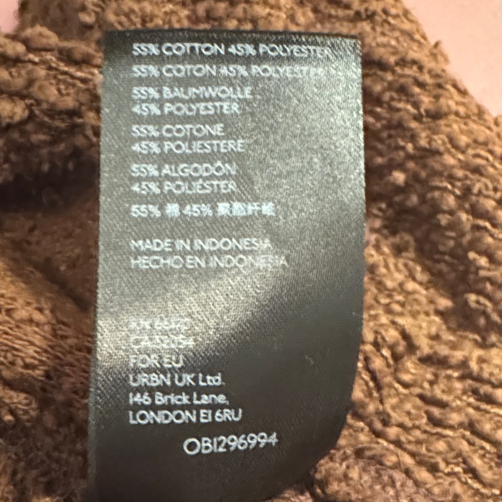 Urban Outfitters Textured Brown Scoop Neck Sweater - Picture 5 of 5